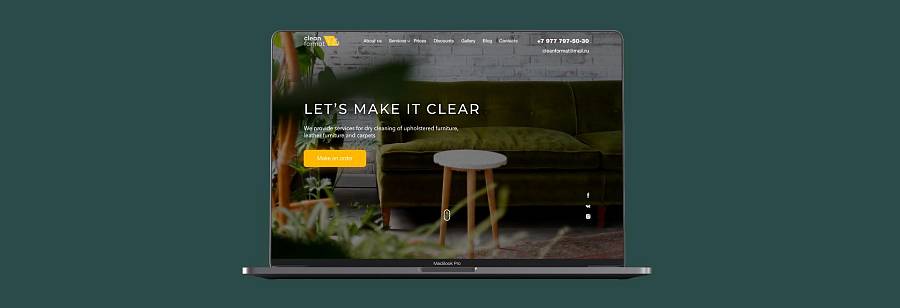 Turnkey website - Cleanformat